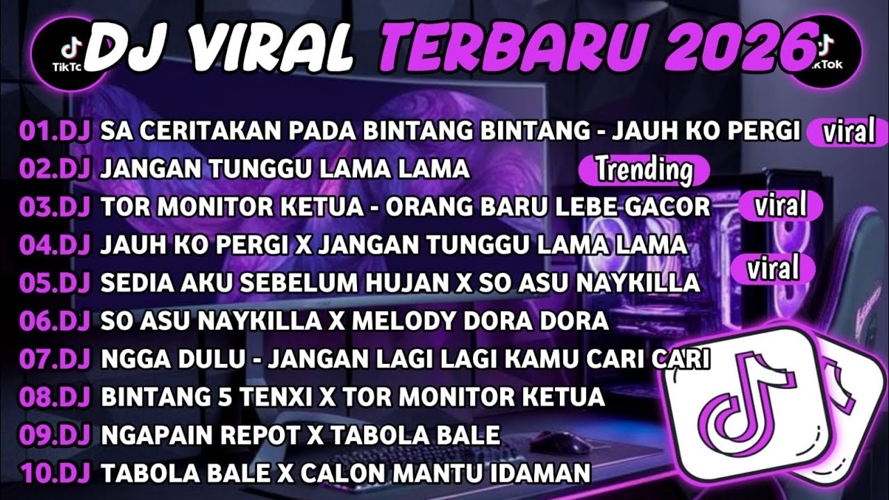 DJ TIKTOK TERBARU 2026||DJ SA CERITAKAN PADA BINTANG BINTANG 🎵DJ JANGAN TUNGGU LAMA LAMA FULL ALBUM