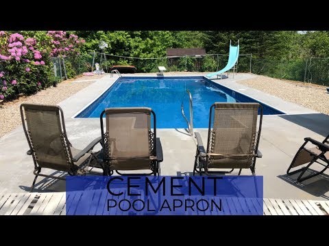 Cement Pool Apron