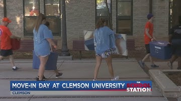 Move-in day at Clemson