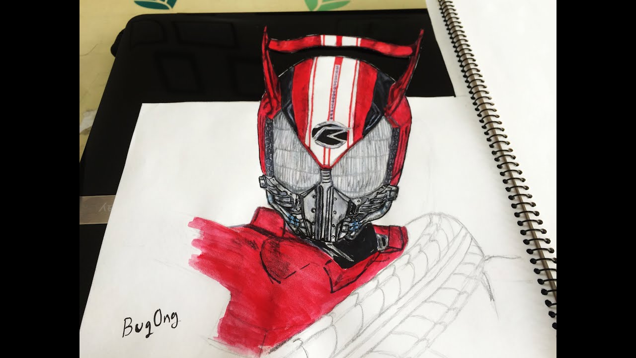 3d Kamenrider Drive Face 仮面ライダードライブ 顔 Youtube