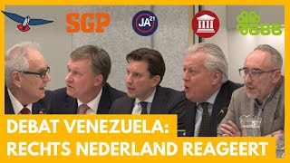 Rechts Nederland spreekt zich uit over Venezuela – Spoeddebat Tweede Kamer | RechtsGelul