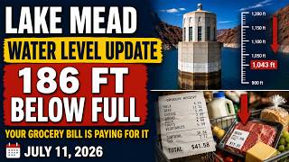 Lake Mead Water Level Update | July 11, 2026 — 186 Feet Down and Your Grocery Bill Feels It
