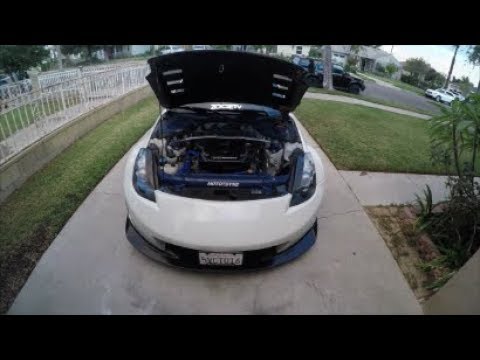 CAI Injen Intake install 350z