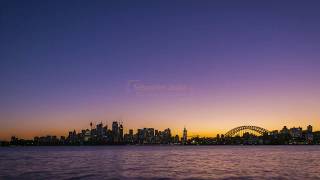 Timelapse in 4K – Australia | Sunset over Sydney Opera and CBD