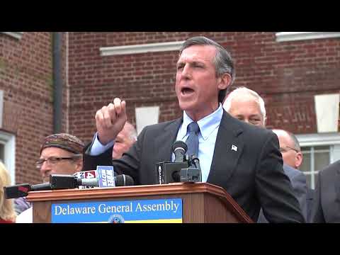 Governor John Carney @ Unity Rally - Delaware Legislative Hall 04/26/2017