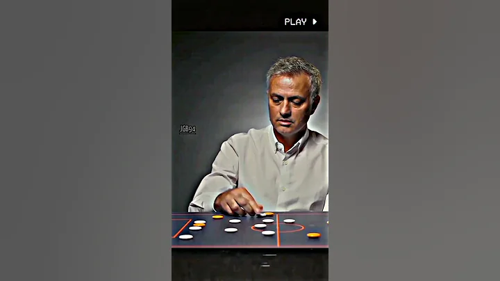 When Mourinho tactics way of controlling the back line 🧠#intervsbarcelona#Shorts