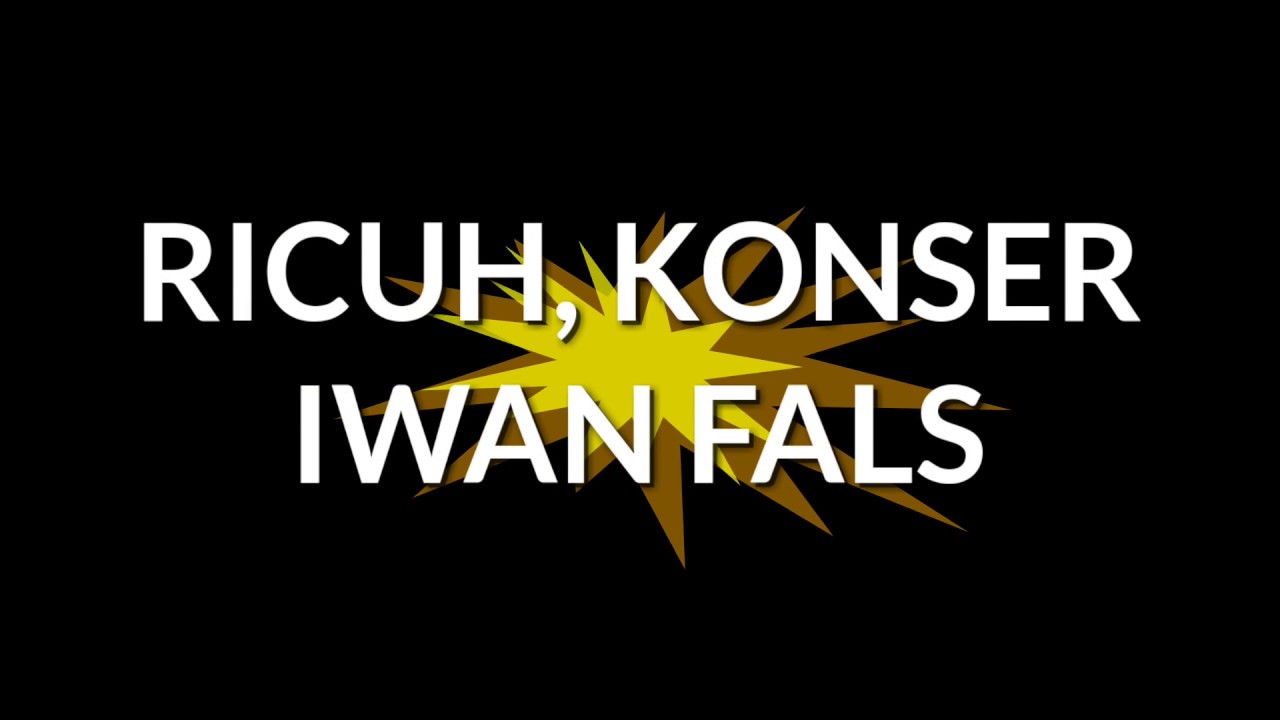 RICUH KONSER IWAN FALS di Ancol, Penonton Disemprot Gas Air Mata | VLOG