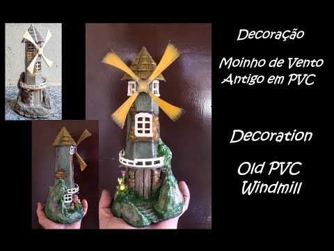 Vídeo: Como Fazer Um Moinho Decorativo