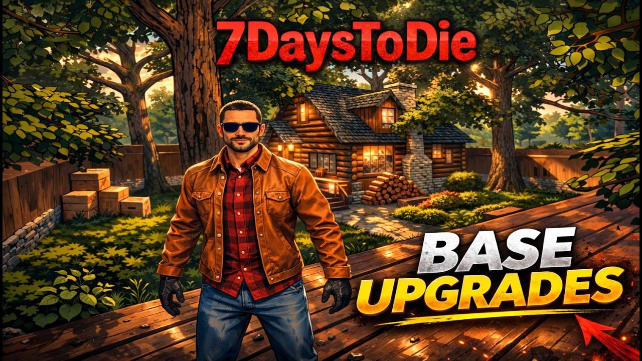 Upgrading My Base in 7 Days to Die (Offline World) | Episode 10