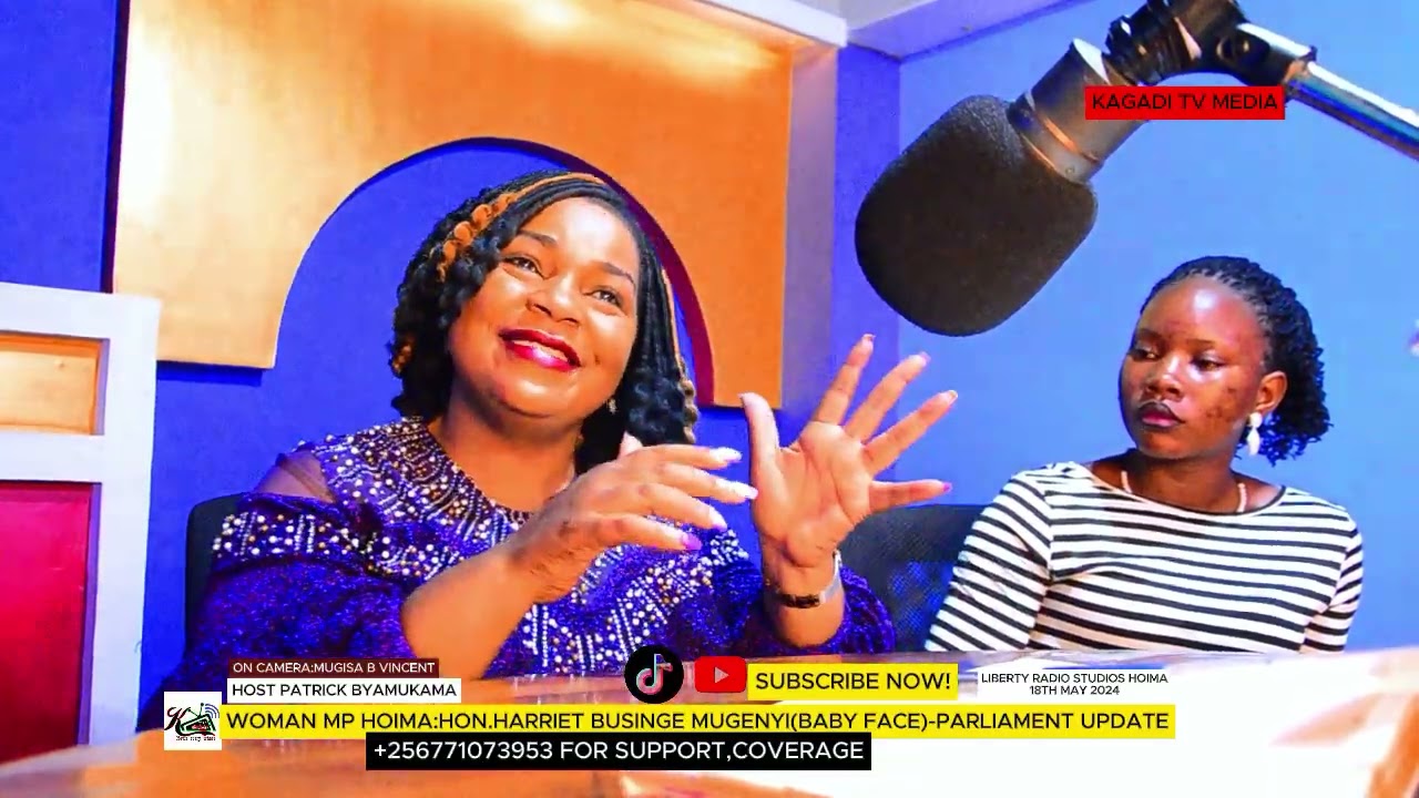 HOIMA:RADIO PROGRAM,WOMAN MP HOIMA DISTRICT,HON.BUSINGE HARRIET MUGENYI(BABY FACE) 2024