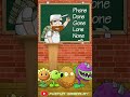 Dr. Zomboss And Crazy Dave Teach | PvZ Funny Animation 🤣🤣🤣 #shorts #animation