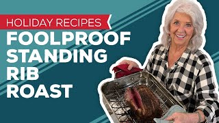 Holiday Cooking &amp Baking Recipes: Foolproof Standing Rib Roast Recipe