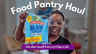 🛒 HUGE Pantry Haul 2025 | What I Got from the Food Bank This Week #4 | Life after Layoff