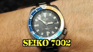 Seiko 7002-700J from 1990 - YouTube