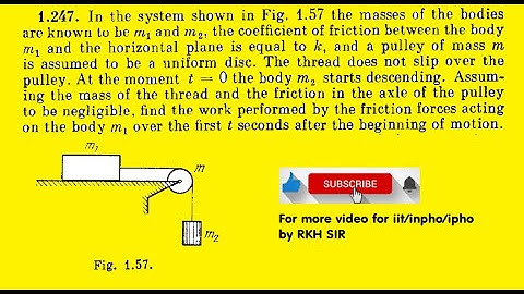 Solution of IRODOV PROBLEM 1.247 by RKH SIR