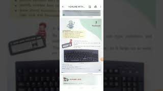 CLASS 1, COMPUTER CHAPTER #3 KEYBOARD PAGE # 24 TEACHER NAILA SAHAR