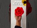 how to make aesthetic red rose #diyrose #paperrose #aestheticrose #flowermaking