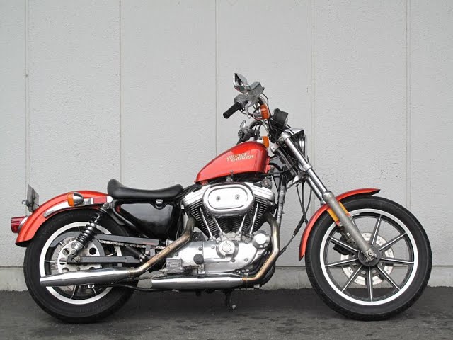 ID1251 Harley Davidson 1990y XLH 1200 sports - YouTube