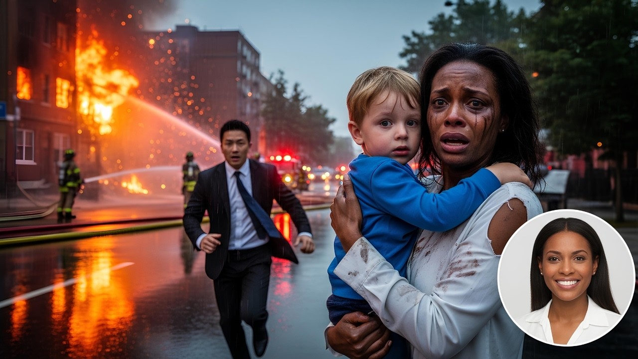 Black Nanny Dove Into a Fire to Save a Child—The Korea Mafia Boss Shut Down the City