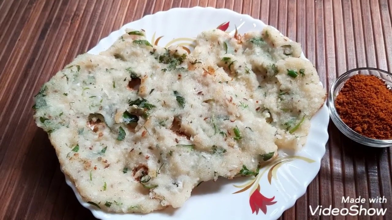 Sooji Roti Rava /sooji roti simple tiffan/breakfast variety - YouTube