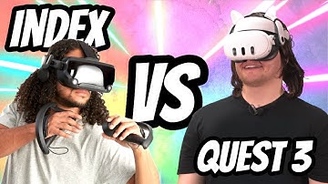 FIRST TIME IN QUEST 3! Valve Index user Tries MIXED REALITY