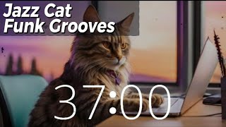 Feline Jazz: 37 Minute Groove Session Timer for Creative Vibes for Study, Work, Classroom, Chill