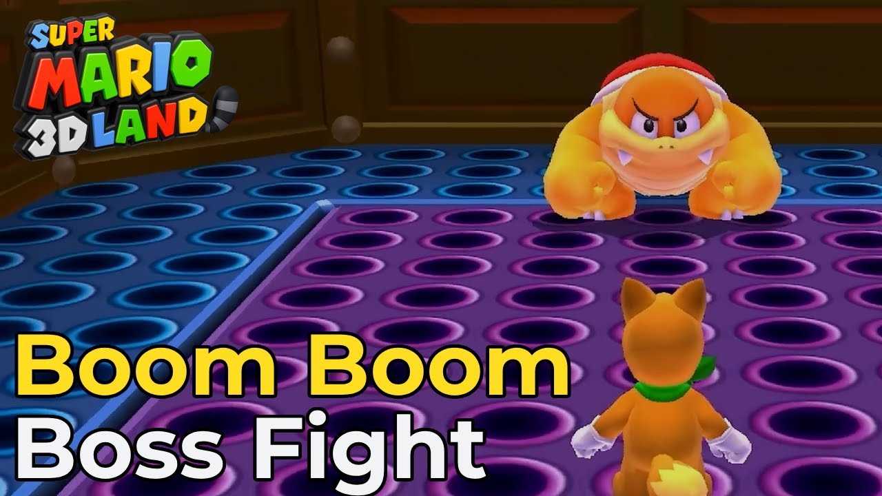 Boom Boom (Third Fight) | Boss Fight [Super Mario 3D Land]