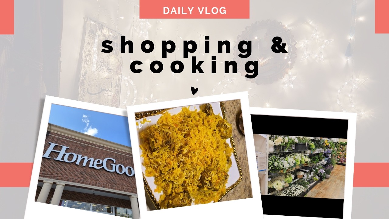 What We Bought | Sehri & Iftari + Home Goods Shopping | Biryani Iftar 🇵🇰🇺🇸