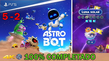ASTRO BOT 5 - 2 CÚMULO EMPLUMADO - LUNA SOLAR | PS5 4K HDR en español