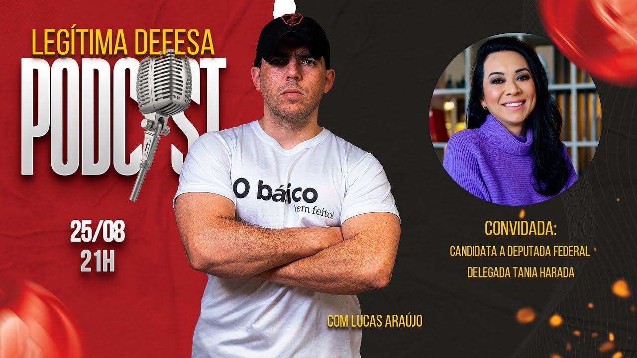 Legítima Defesa Podcast #001 Delegada Tania Harada - YouTube