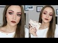 Copper Smokey Eye &amp; Bold Lips | Makeup Tutorial