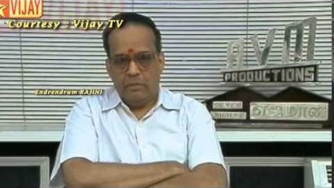 AVM Saravanan Speech about Superstar Rajinikanth | Endrendrum RAJINI | Must Watch