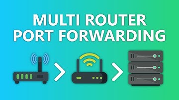 Multi Router Port Forwarding: Access Home Server Behind two Routers