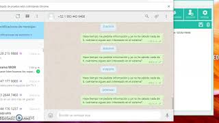 Software enviar mensajes masivos automáticos GRATIS screenshot 5