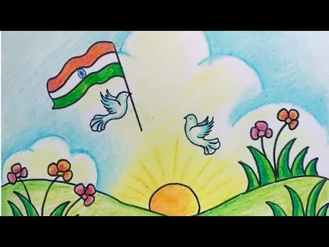 Top more than 166 independence day india drawing