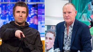 the fight between liam gallagher and paul gascoigne