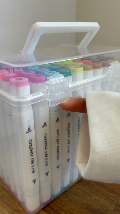 Oddly satisfying markers 💌 