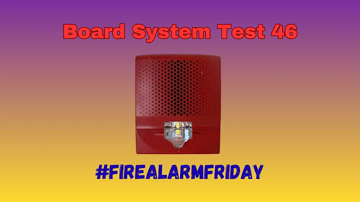 Board System Test 46 with the Fire Lite MS-5UD l #FireAlarmFriday
