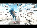 Sonic - Missile Chase Scene - In Reverse Blockbuster Reverse