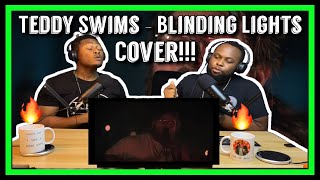 Teddy Swims - Blinding Lights (The Weeknd Cover) |Brothers Reaction!!!! Resimi