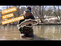 Post Frontal Conditions {SNOWPOCALYPSE} | Rainbow Trout Fishing