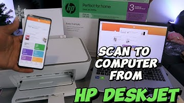 HP Deskjet 2820e Printer How to Scan  From Printer To Computer, Print Double-sided, Save PDF & Share