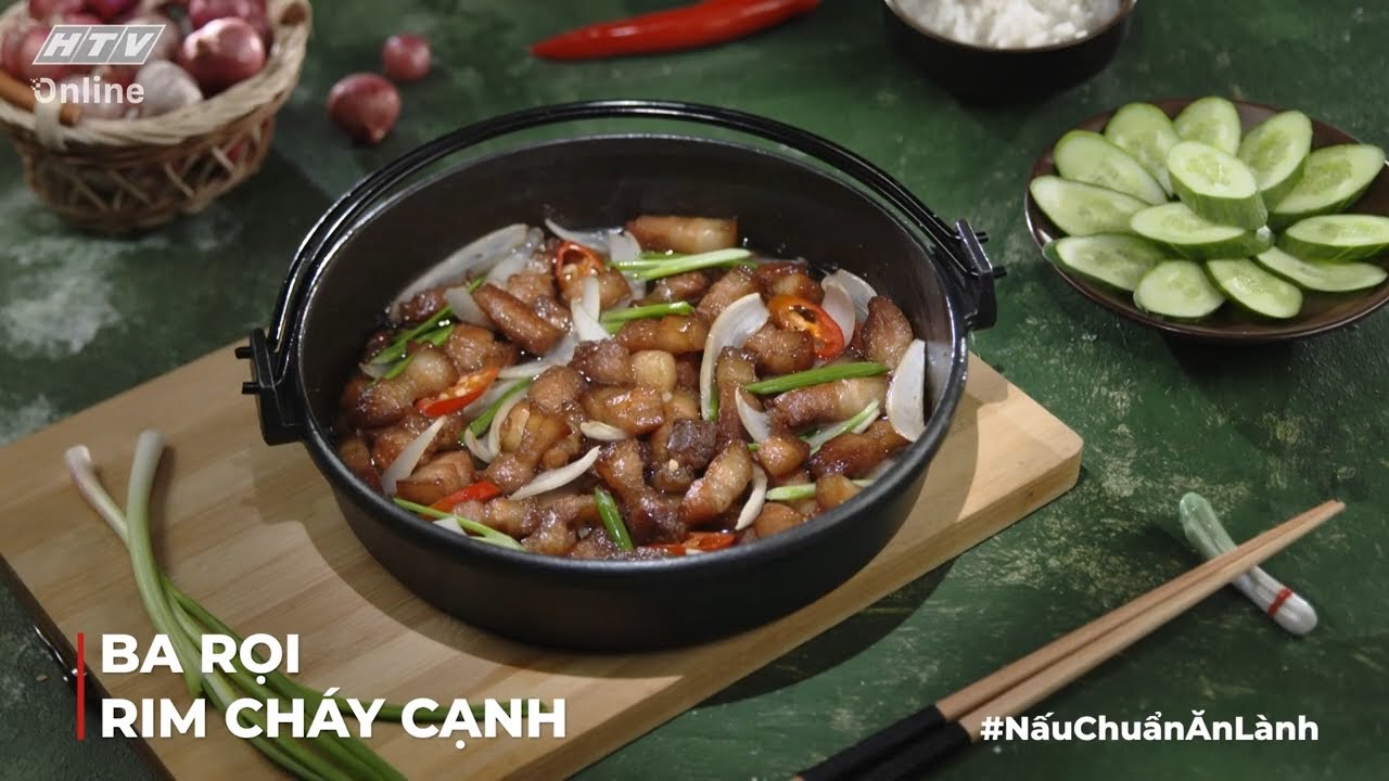 BA RỌI RIM CHÁY CẠNH | MÓN NGON MỖI NGÀY | VIVU TV - YouTube