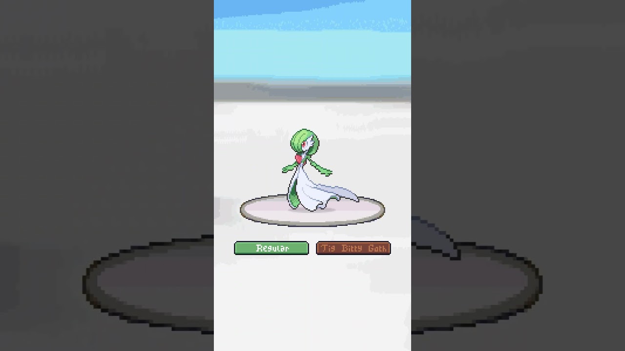 Shiny Gardevoir (Pokemon) 3D Art Minecraft Map