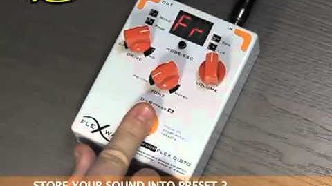 FW-DOD Flex Disto - FlexWaves Distortion Pedal Demo