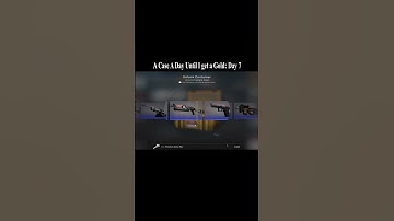 Opening a Case a Day Until I get a Gold: Day 7 #shorts