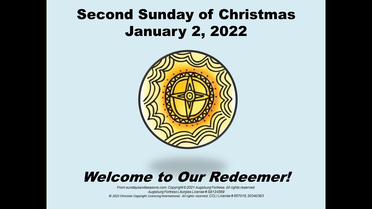 2022 - OUR REDEEMER LUTHERAN CHURCH, ELCA