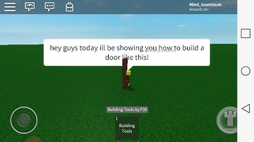 How to make a easy and simple door in F3X