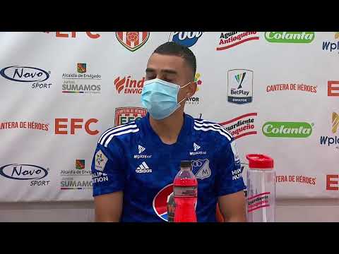 Rueda de prensa de Millonarios tras el partido frente al Envigado