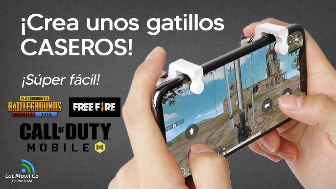 Gatillos para celular l1 r1 botones free fornite cod nueva versión 2.0  GENERICO